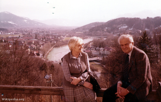 Rácz Vali és Halász Péter a 90-es években