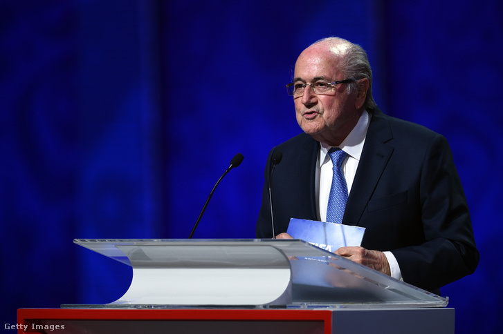 Joseph Blatter 1998 és 2015 között volt a FIFA első embere