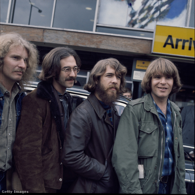 „A szerencse fiai” – Tom Fogerty, Stu Cook, Doug Clifford és John Fogerty (1970).