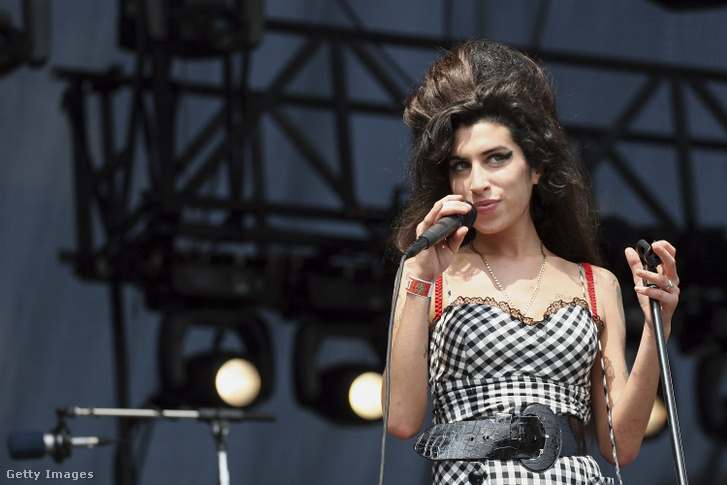 Amy Winehouse a Lollapalooza-fesztiválon Chicagoban 2007 augusztus 5-én.