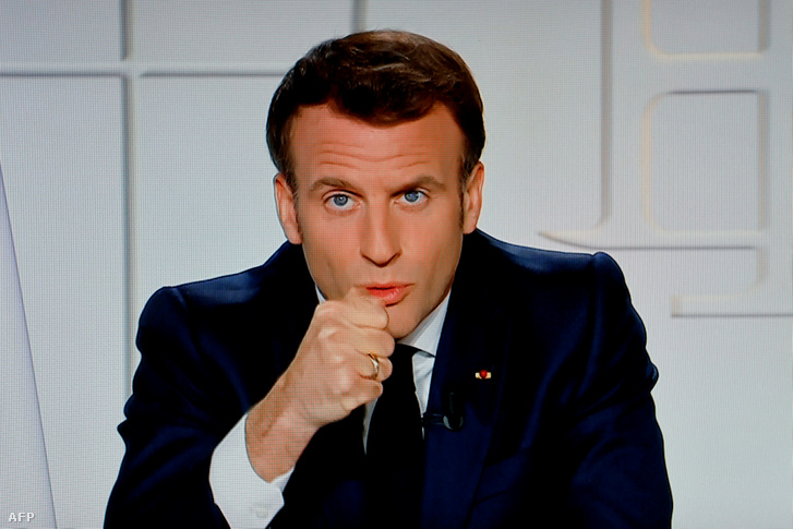 Emmanuel Macron bejelenti az új intézkedéseket 2021 március 31-én.