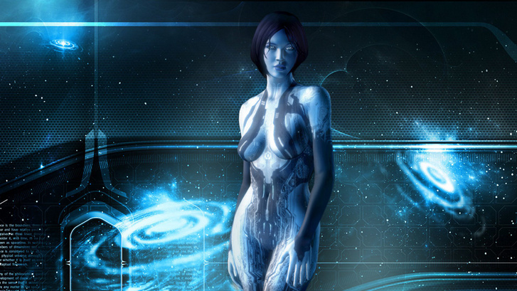 Cortana a Halo 4-ben (Forrás: Microsoft)