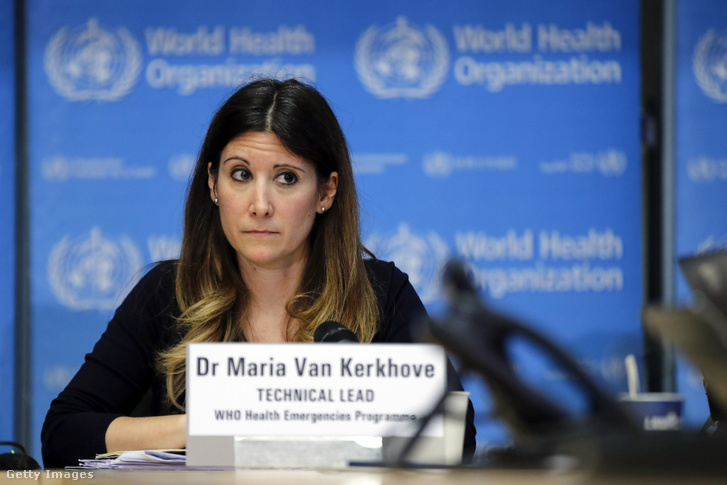Maria Van Kerkhove, a WHO szakértője