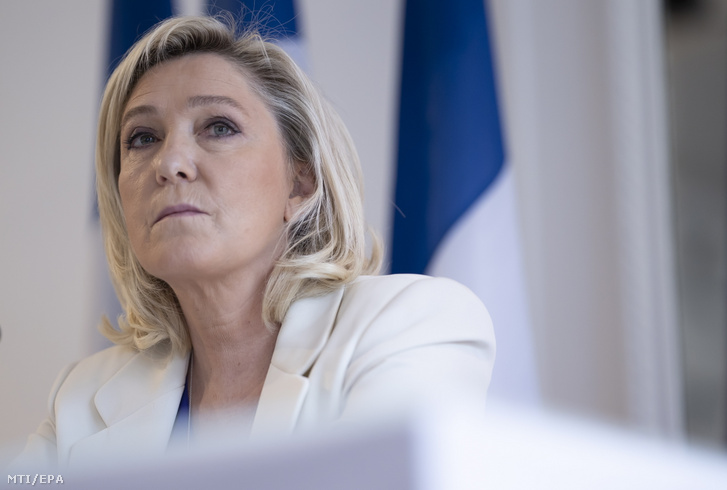 Marine Le Pen 2021. március 22-én
