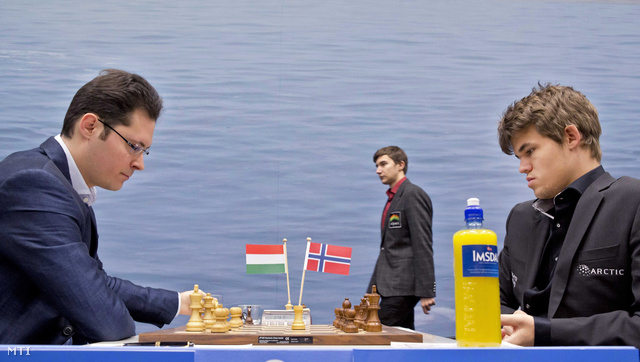 Lékó Péter és Magnus Carlsen