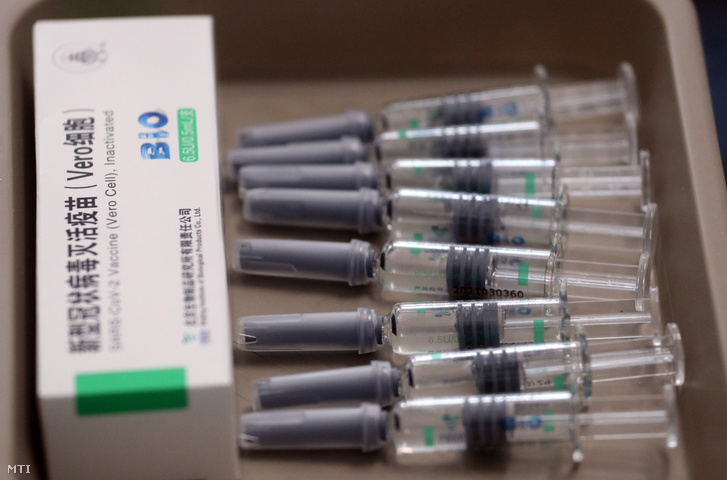 A kínai Sinopharm koronavírus elleni vakcinák