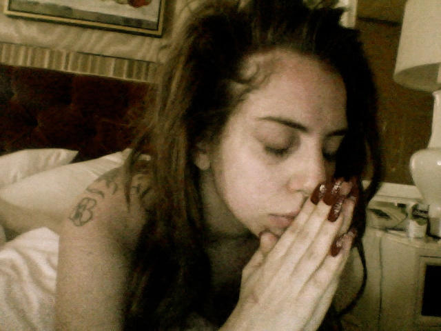 Lady Gaga imája Santa Mariáért.