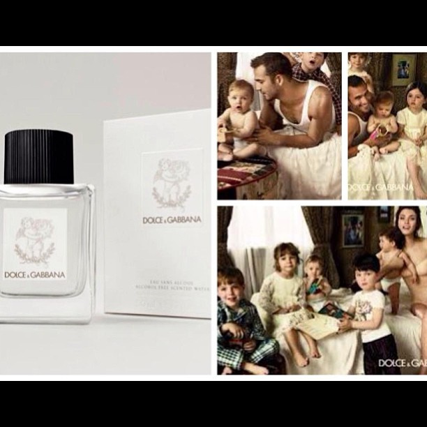Ezt posztolta Stefano Gabbana: büszke a bébi-parfümre