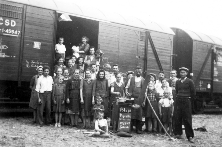 A felvidéki magyarok kitelepítése 1947-ben Galántán