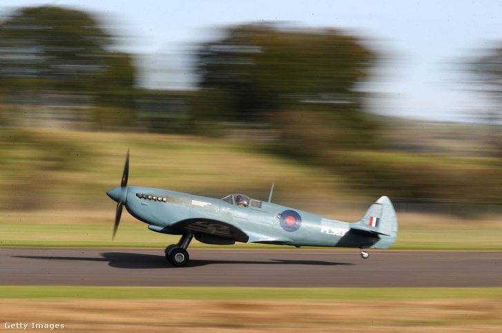 A híres vadászgép egy fennmaradt darabja, Spitfire 2020-ban