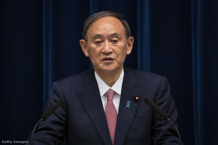 Szuga Josihide japán miniszterelnök