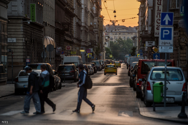 A Dohány utca Budapesten
