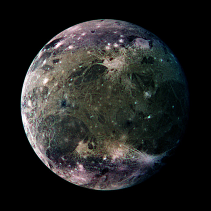 A Galilei fotója a Ganymedesről