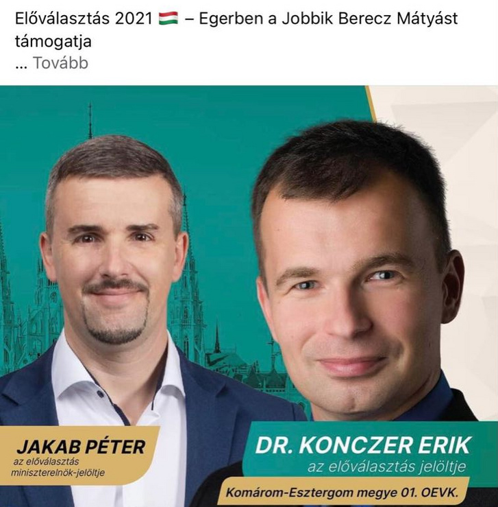 Jakab Péter poszt