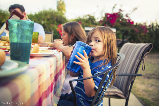 Nyáron sok gyerek keveset iszik, mert nem érzi, ha szomjas