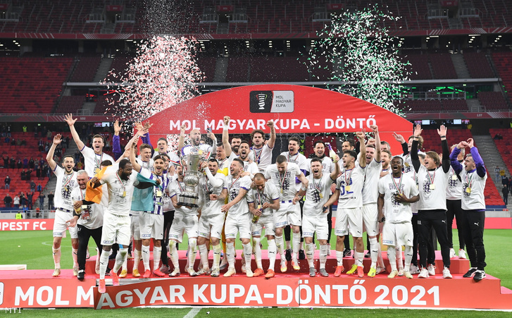 Az Újpest nyerte a Magyar Kupát 2021-ben