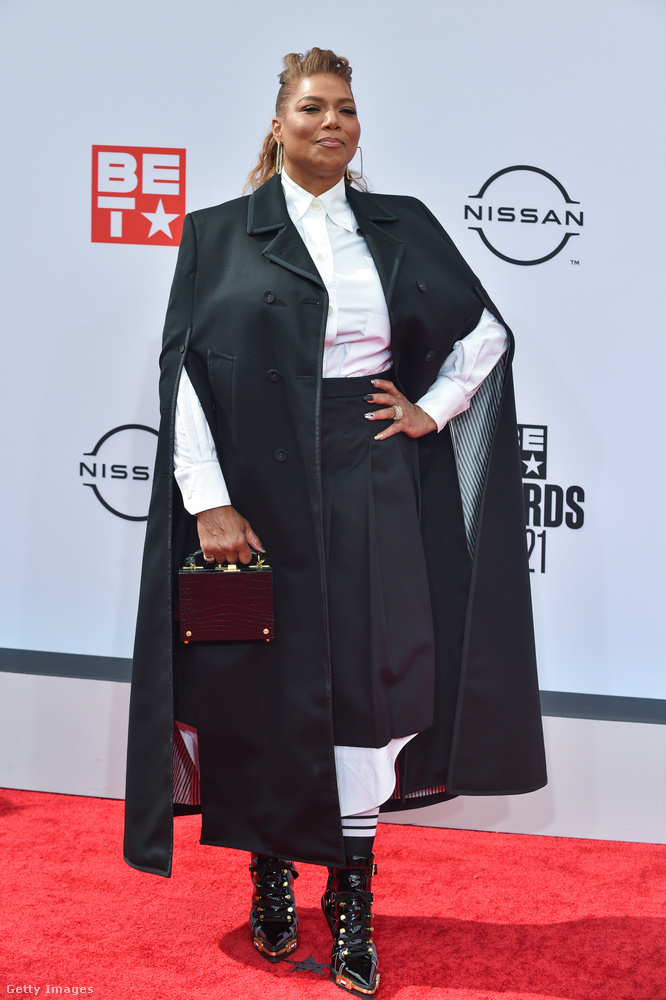 Még volt egy Oscar-jelölt színész-rapper-énekesnő az eseményen: Queen Latifah