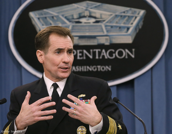 John Kirby, a Pentagon szóvivője