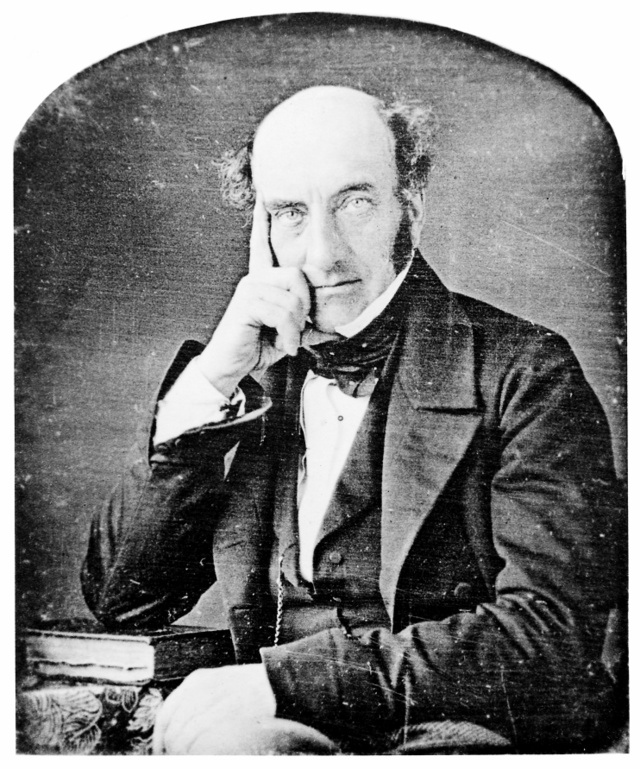 Dr. Robert Liston (1845-ös portréfotográfia).