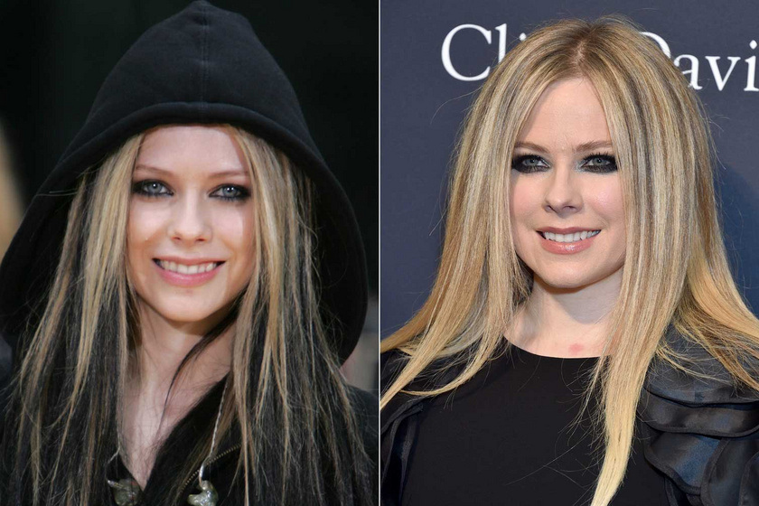 Avril Lavigne ezzel a fizimiskával él sokunk fejében, pedig ma már nem így néz ki.