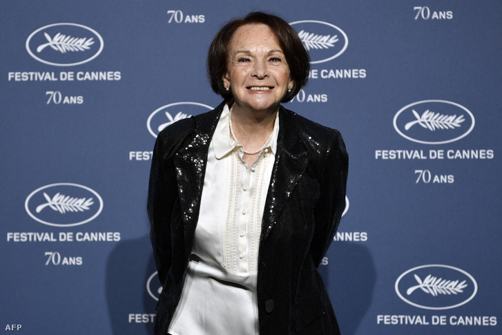 Françoise Arnoul 2016-ban Cannes-ban
