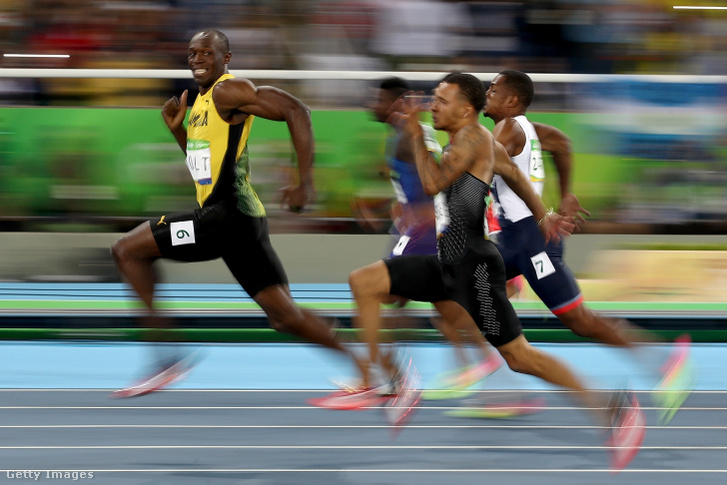 Usain Bolt a a riói olimpián 2016. augusztus 14-én
