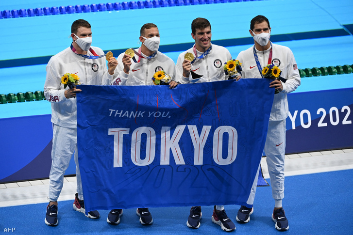Az Egyesült Államok végzett a tokiói olimpia éremtáblázatának élén, az úszó Caeleb Dressel (b2) 5 arannyal járult hozzá a sikerhez