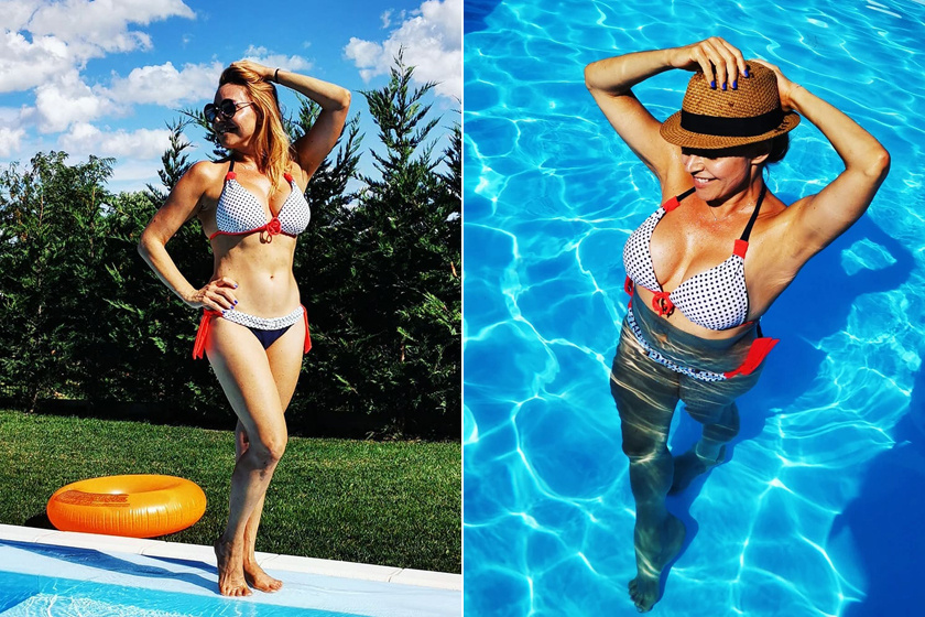 Egy mini nyaralás augusztus első hetében Balatonfüreden: Sári Évi bikinis fotói nagy sikert arattak.
