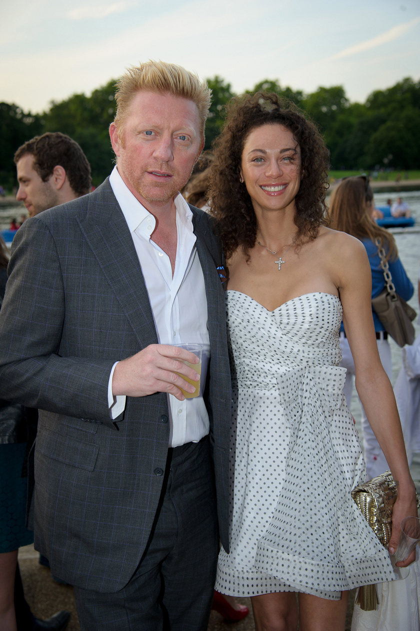 Boris Becker és volt felesége, Lily 2011-ben.