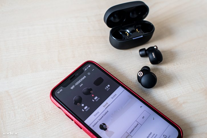 A fülhallgató használatához szükséges applikációban rengeteg funkció van, a felhasználói felületén viszont kellene még csiszolni