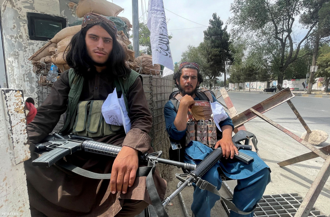 Tálib fegyveresek Kabulban