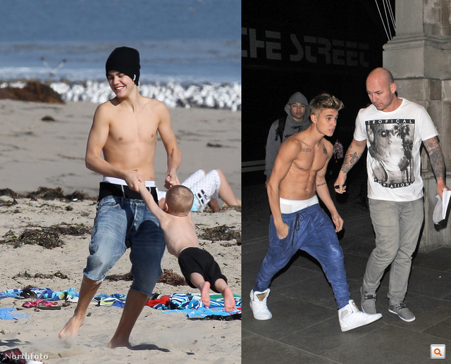 Justin Bieber 2012 februárjában és 2013 februárjában – kattintson a képre az új fotókért!
