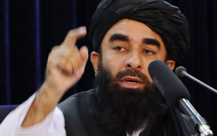 Zabíhulláh Mudzsáhid tálib szóvivő