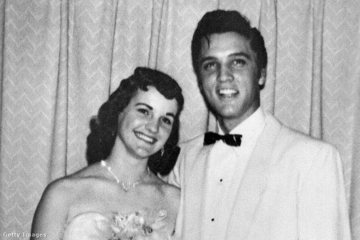 Elvis Presley és Dixie Locke 1955-ben