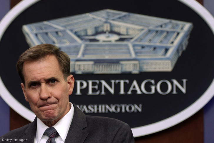 John Kirby, a Pentagon szóvivője 2021. augusztus 13-án