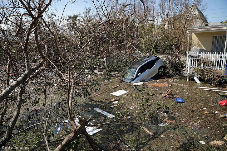 Irma hurrikán 2017. szeptember 12-én Floridában