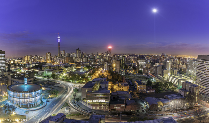 Johannesburg látképe