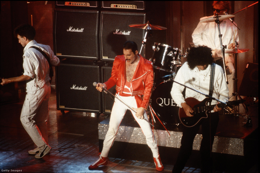 A Queen zenekar élőben lép fel a Golden Rose Pop Fesztiválon Svájcban 1984. május 12-én