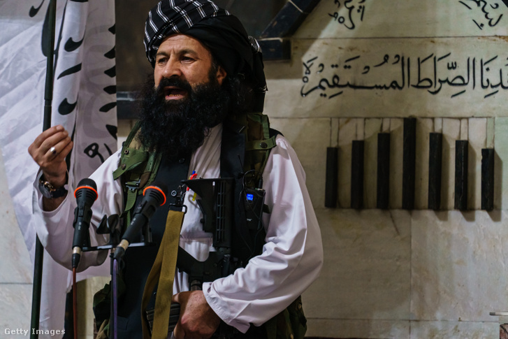 Halil ur-Rahman Hakkáni Afganisztánban 2021. augusztus 20-án
