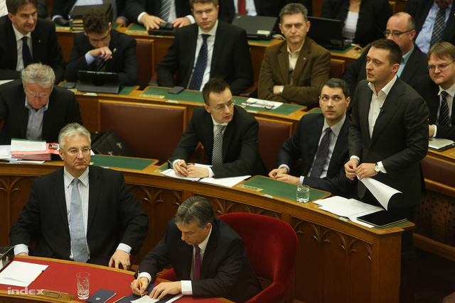 Rogán Antal az Országgyűlés plenáris ülésén 2013. március 11-én