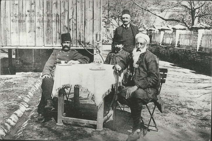 Ada Kaleh szigeti török kávézó, Új-Orsova, 1920-as évek