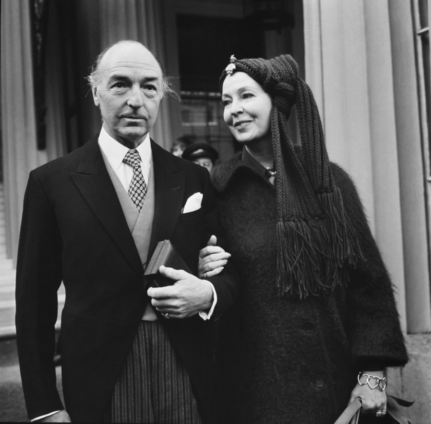 John Profumo és felesége, Valerie Hobson