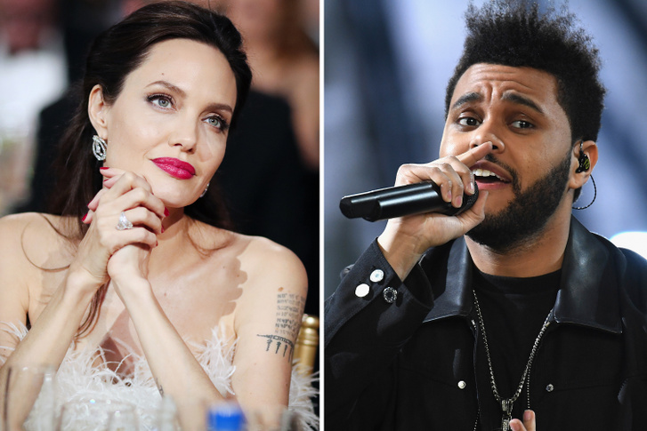 Angelina Jolie és The Weeknd