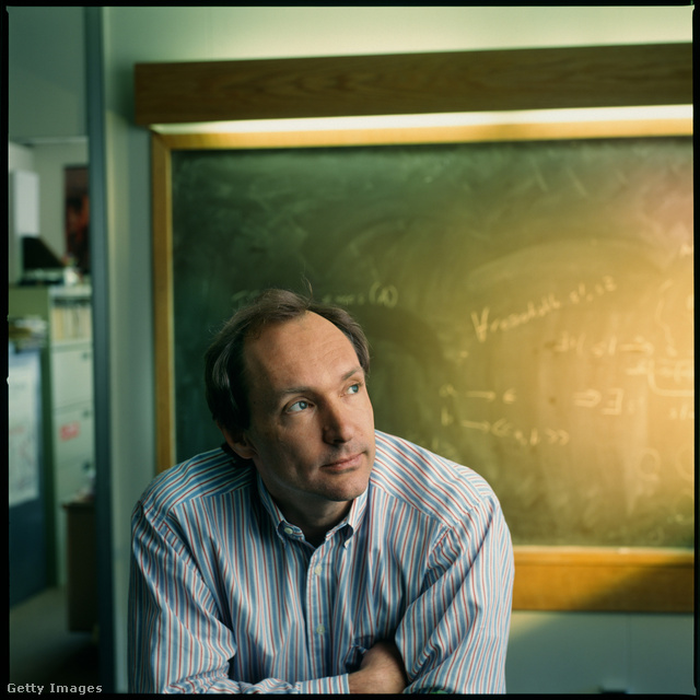 Az internet atyja, Sir Tim Berners-Lee 1998-ban