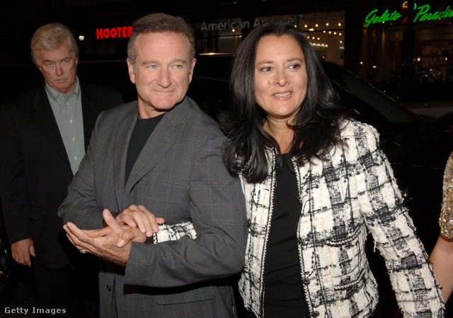 Robin Williams és Marsha Garces.