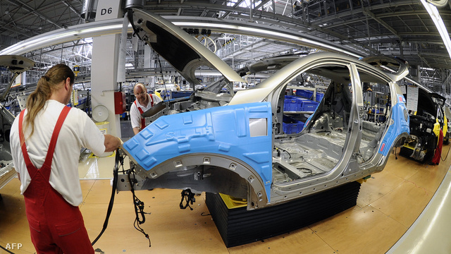 Autógyártás a Kia Motors Slovakia üzemében