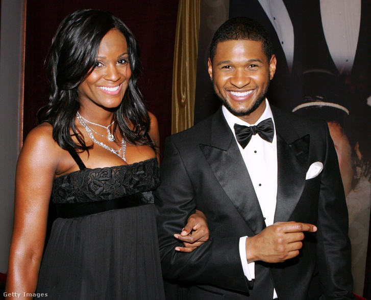 Usher és Tameka Foster 2007. január 22-én
