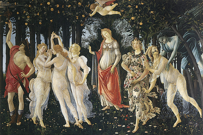 Sandro Botticelli: Tavasz. (15. század)