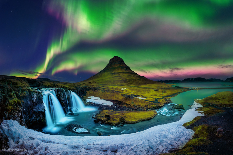 Az Aurora Borealis leggyakrabban szeptember és március között látható.