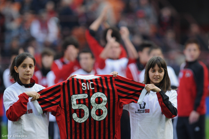 Kedvenc labdarúgócsapata, az AC Milan is megemlékezett a tragikusan fiatalon meghalt motorversenyzőről